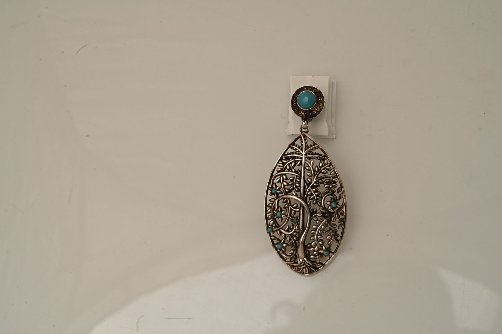 Bronze drop earrings traced from excavated coin designs — image 6